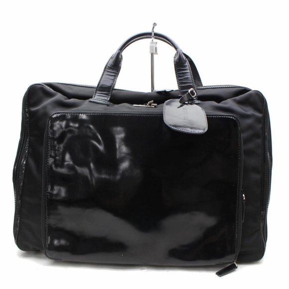 Gucci Rare Suitcase Black Briefcase Bag Carry-On - Picture 1 of 12